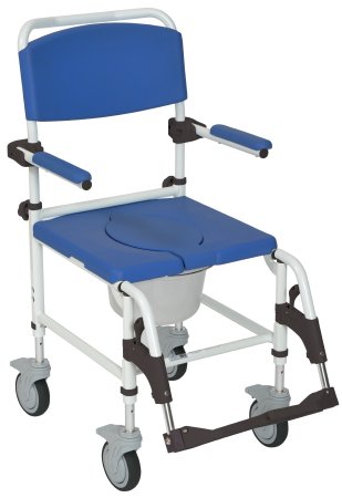 3-in-1 Commode / Shower Chair drive Padded Flip-Back