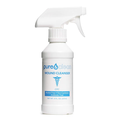 Pure and Clean Wound Cleanser – 8 oz. Spray Bottle, NonSterile