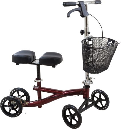 Knee Walker All Terrain Roscoe Aluminum Frame 350 lbs. Weight Capacity 31 to 41 Inch Height