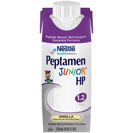 Pediatric Oral Supplement Peptamen Junior HP Vanilla Flavor 8.45 oz. Carton Liquid Protein Impaired GI Function