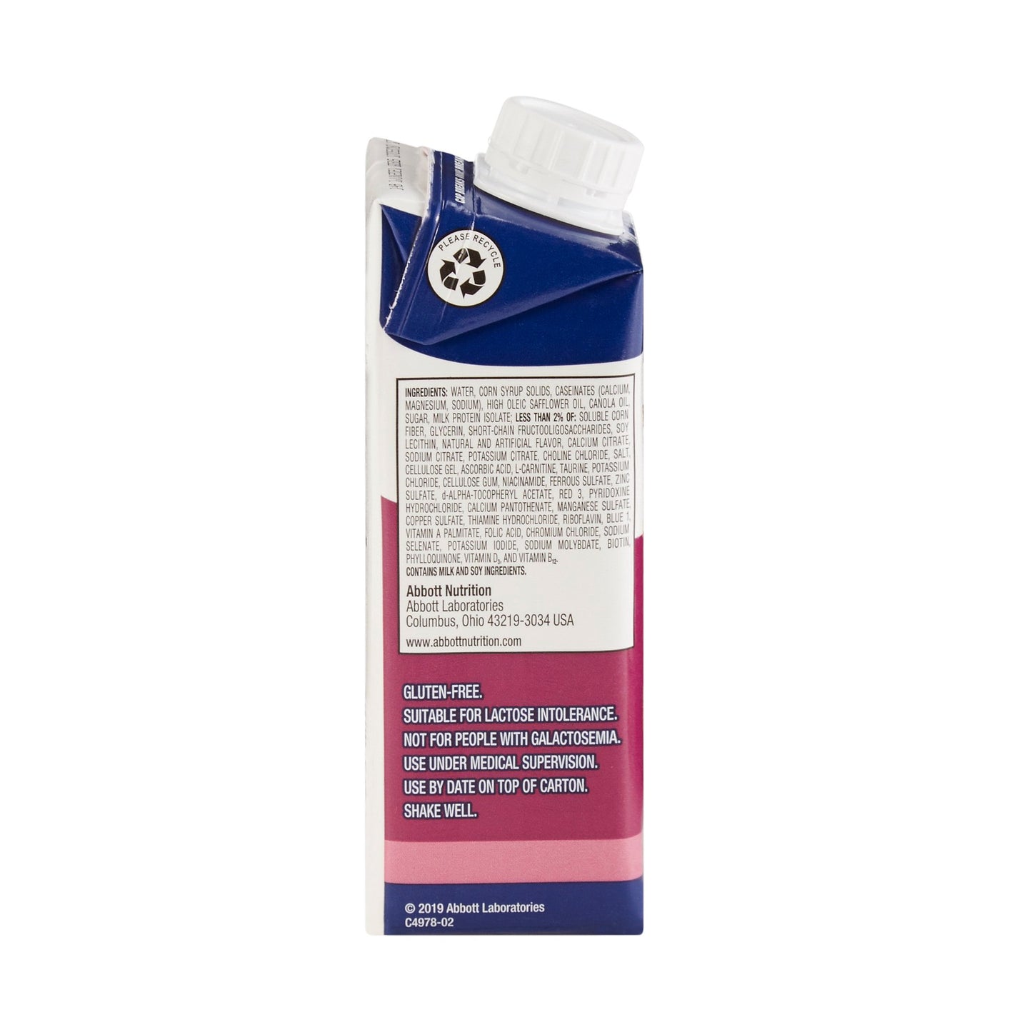 Abbott Nepro with Carbsteady Mixed Berry Oral Supplement 8 oz Reclosable Carton for Dialysis
