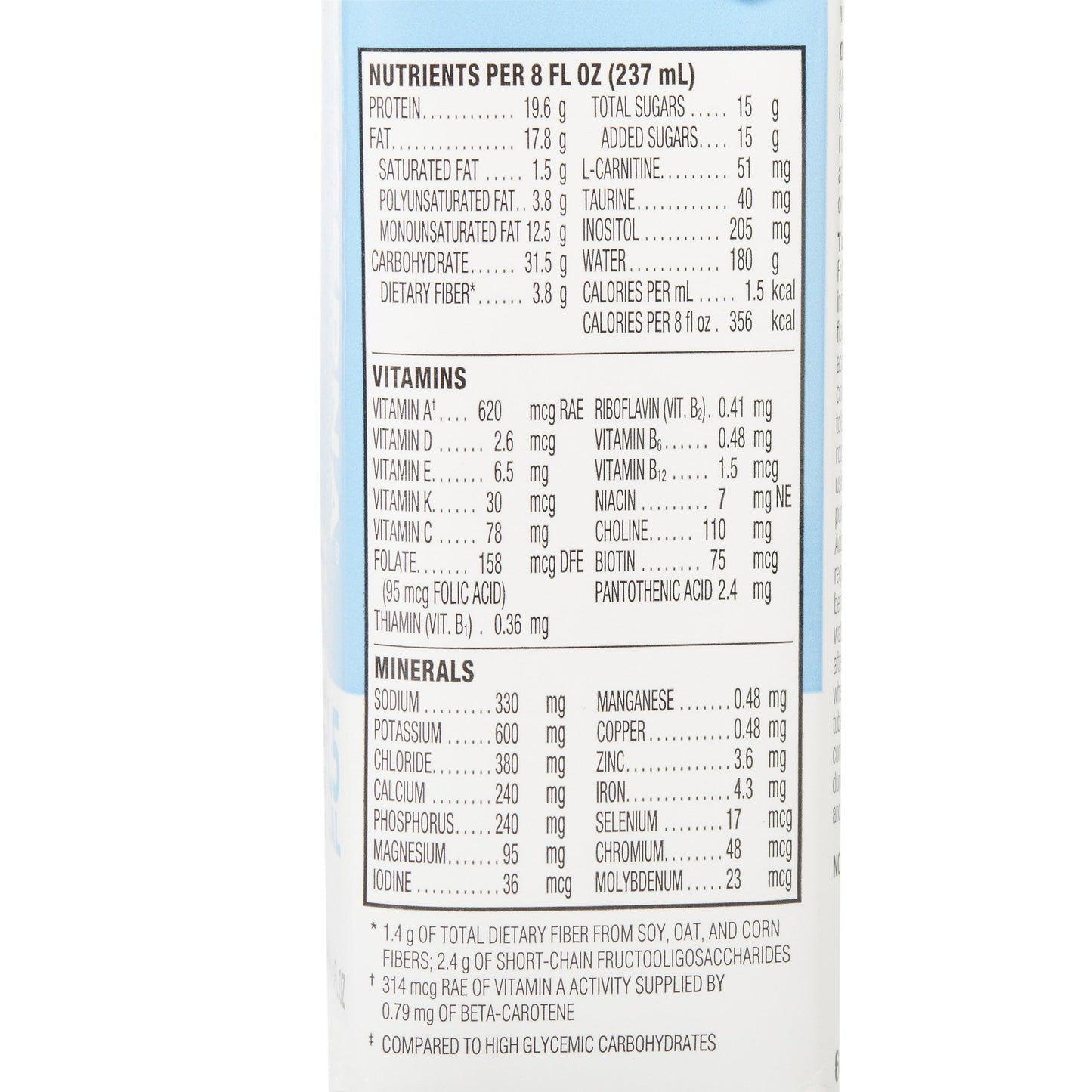 Glucerna 1.5 Cal Vanilla Oral Supplement 8 oz Liquid Reclosable Carton for Diabetes Nutrition