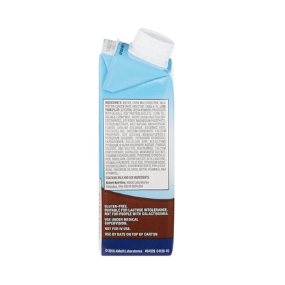 Glucerna Therapeutic Nutrition Shake Rich Chocolate Oral Supplement 8 oz Carton for Blood Sugar Management