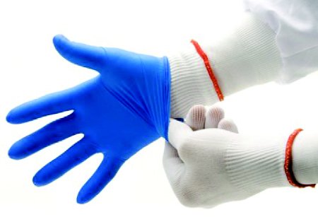 Glove Liner UltraFIT Full-Finger Nylon White Medium