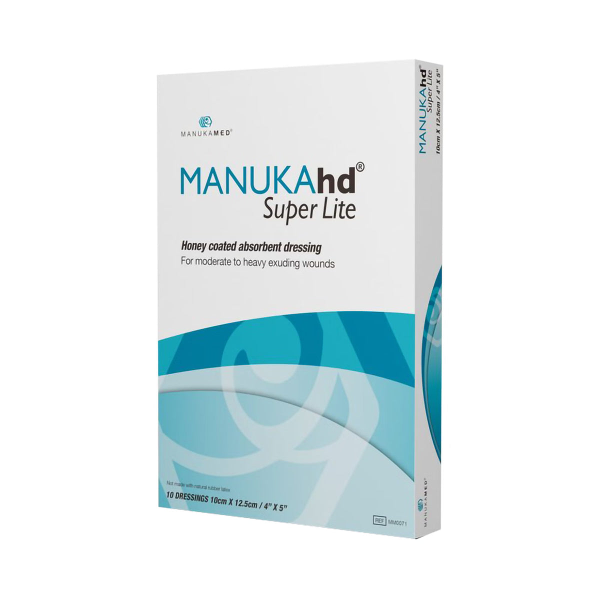 MANUKAhd Super Lite Manuka Honey Wound Dressing 4 x 5 Inch Sterile