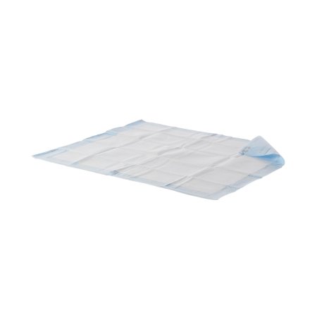 Disposable Underpad Wings Quilted Premium Strength 30 X 36 Inch Airlaid Heavy Absorbency