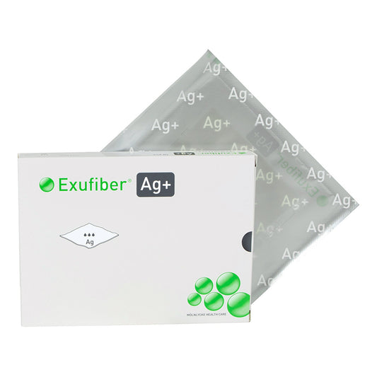Exufiber Ag+ Silver Gelling Fiber Dressing 4/5 x 17-7/10 Inch Ribbon Sterile