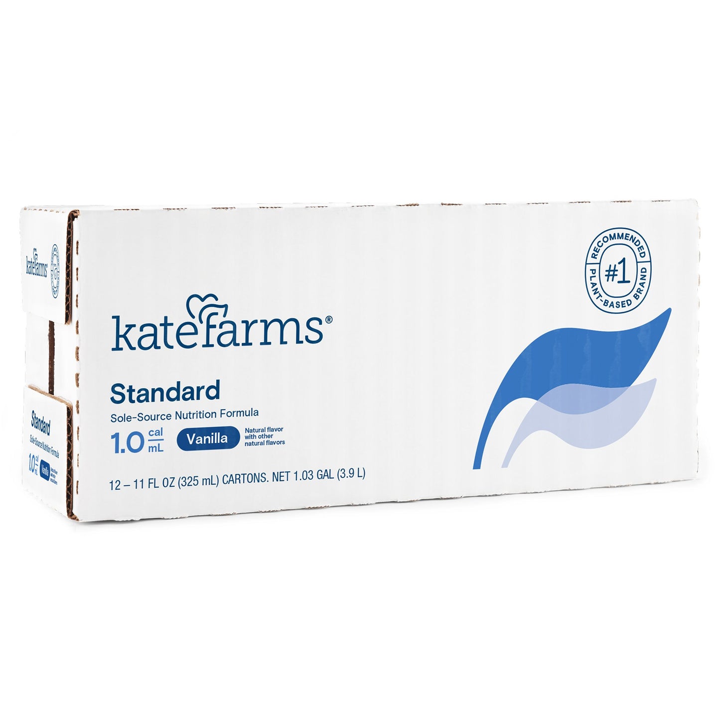 Kate Farms Standard 1.0 Vanilla Flavor Liquid 11 oz Carton Plant-Based Oral Nutrition Supplement