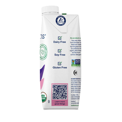 Kate Farms Peptide 1.5 Plain Flavor Liquid 11 oz Carton Plant-Based Supplement