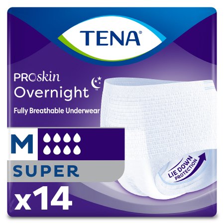 Unisex Adult Absorbent Underwear TENA ProSkin