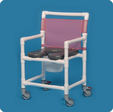 Commode / Shower Chair ipu Fixed Arms