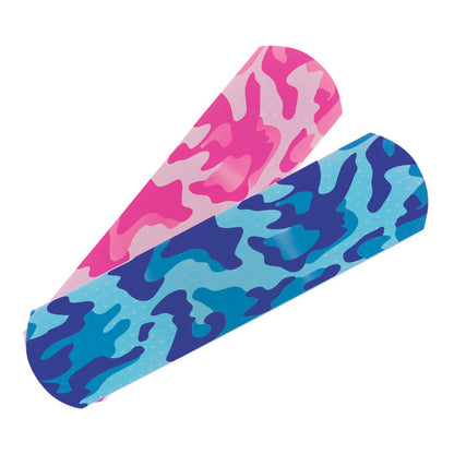 McKesson Kids Adhesive Strip – Blue / Pink Camo 3/4 x 3 Inch