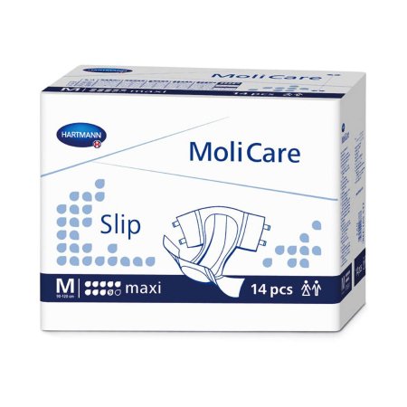 Unisex Adult Incontinence Brief MoliCare Slip Maxi Medium Disposable Heavy Absorbency