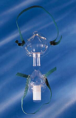 Aerosol Mask AirLife Under the Chin Style Adult One Size Fits Most Adjustable Head Strap