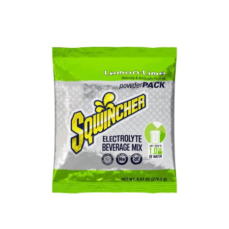 Oral Electrolyte Solution Sqwincher Powder Pack Lemon-Lime Flavor