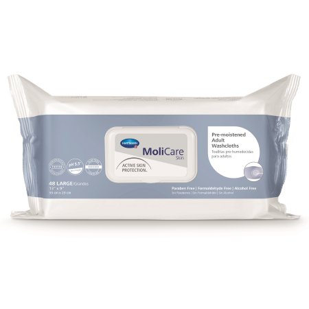 Personal Cleansing Wipe MoliCare Skin Soft Pack Scented 50 Count