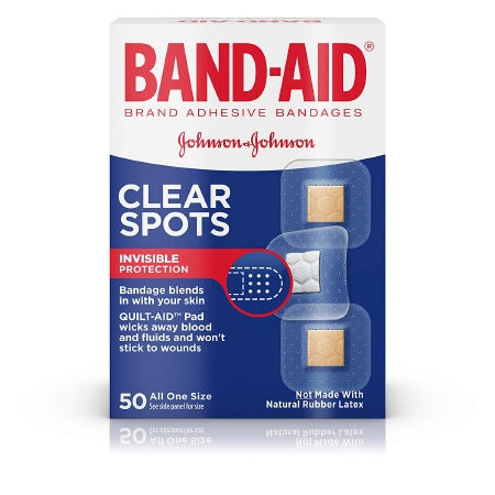 Adhesive Spot Bandage Band-Aid Plastic Square Clear