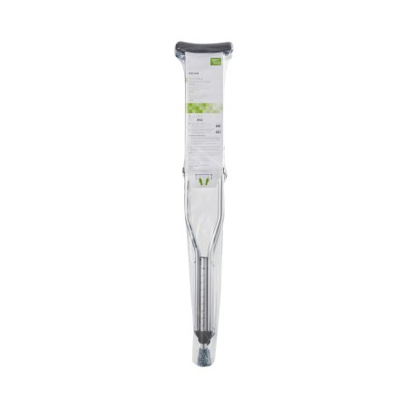 Underarm Crutches McKesson Adult 5 Foot 2 Inch to 5 Foot 10 Inch User Height Aluminum Frame 350 lbs. Weight Capacity