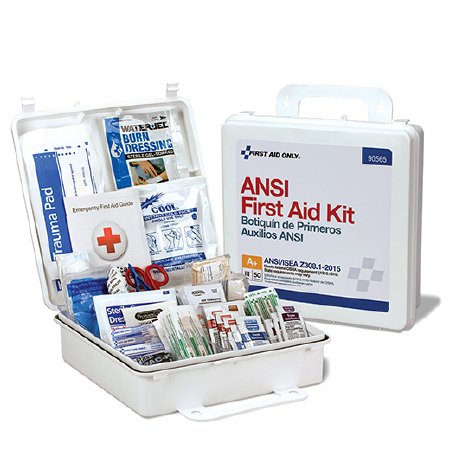 First Aid Kit ANSI A+ Type III 50 Person Plastic Case