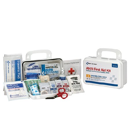 First Aid Kit ANSI A 10, 25 Person Plastic Case