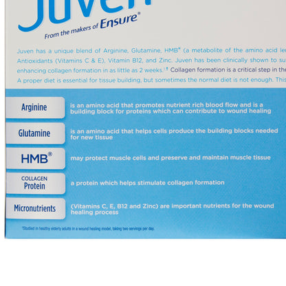 Juven Unflavored Oral Supplement Powder 0.82 oz Individual Packet for Wound Support