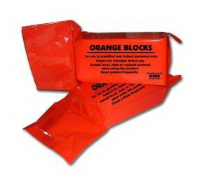 Head Block Orange Blocks 4 X 5 X 10 Inch