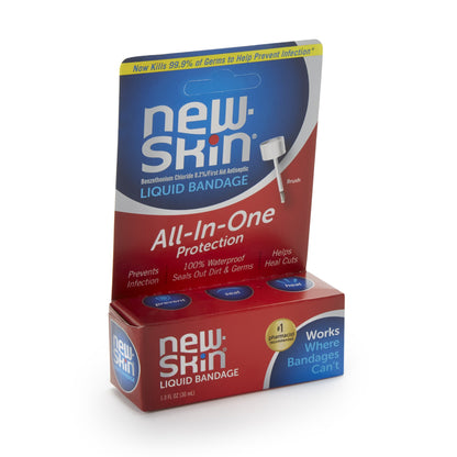 newSkin Liquid Bandage – 1 oz. Protective First Aid Sealant