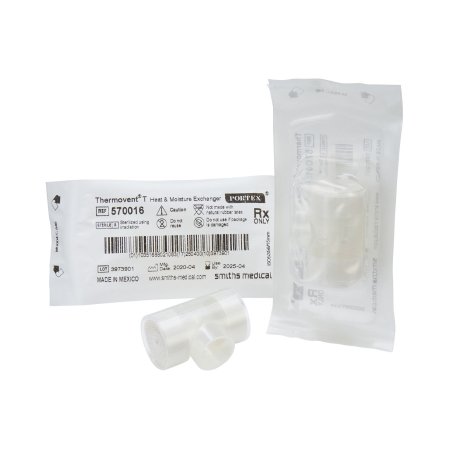 Heat and Moisture Exchanger-Trach Thermovent 25 mg H20 @ VT 500 mL 2.6 cm H2O @ L / min