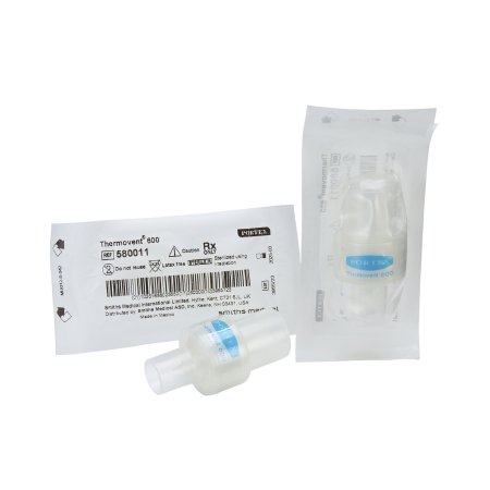 Heat and Moisture Exchanger Portex 27 mg H2O @ VT 500mL 2.9 cm @ 60 LPM