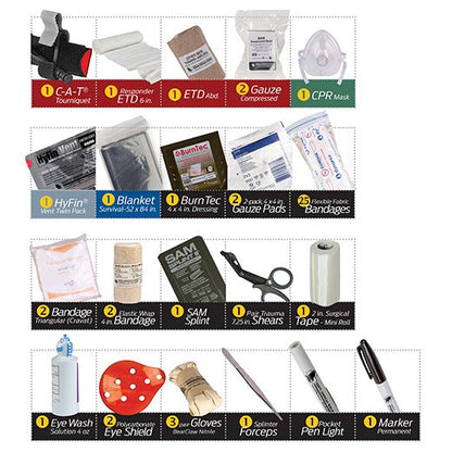 Patrol Vehicle First Aid Kit – Nylon Bag