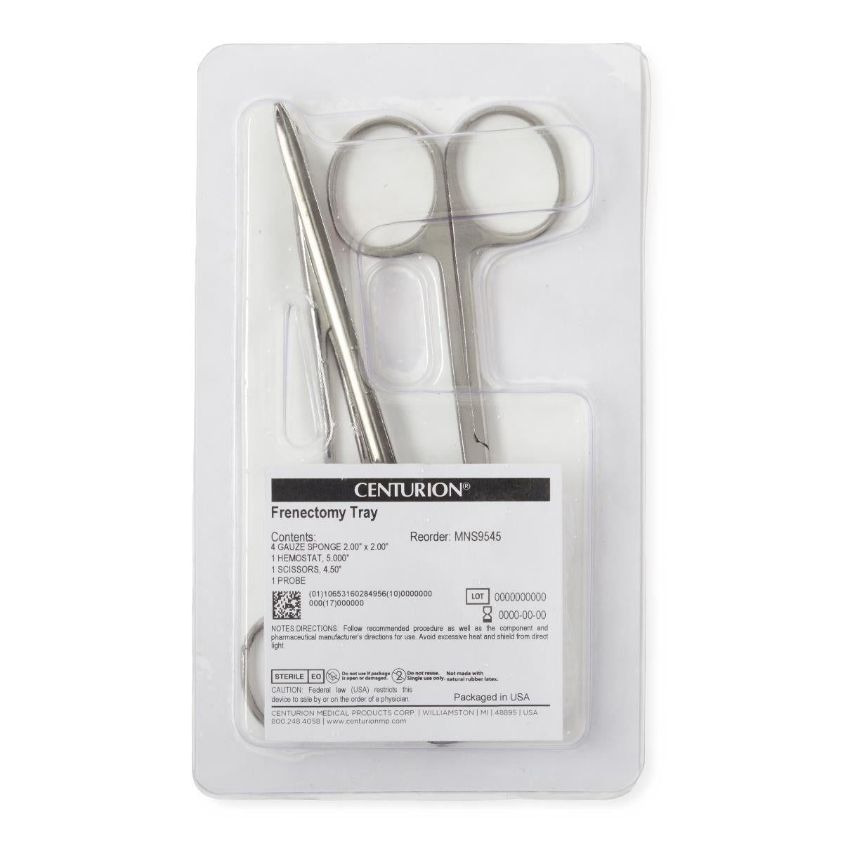 Frenectomy Tray – Sterile Oral Surgery Procedure Kit