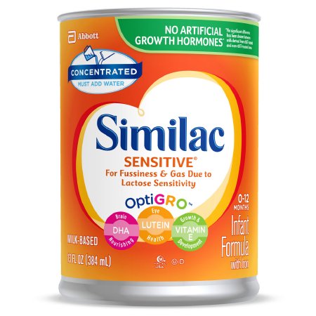 Infant Formula Similac Sensitive Unflavored 13 oz.