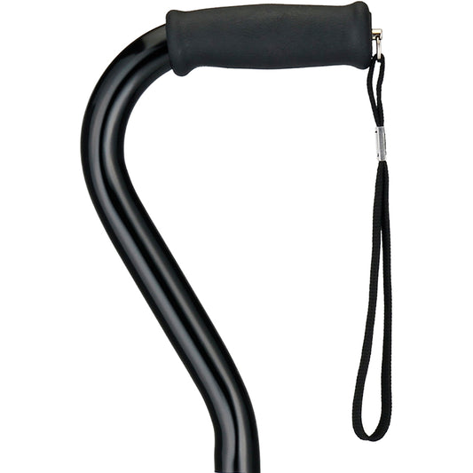 Heavy Duty Walking Cane with Offset Handle