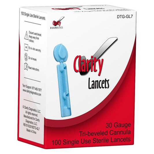 Lancet for Lancing Device 28 Gauge Non-Safety Twist Off Cap Finger
