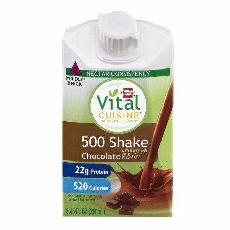 Oral Supplement Hormel Vital Cuisine 500 Shakes Chocolate Flavor Liquid 8.45 oz. Carton