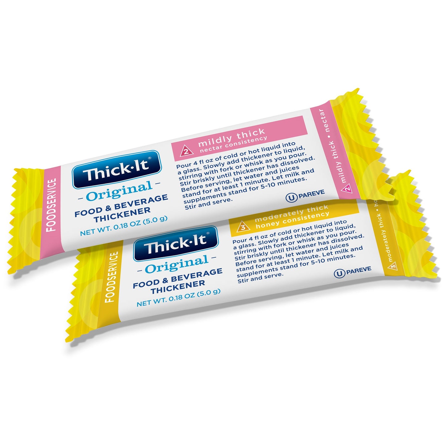 Thick-It Original Food & Beverage Thickener 5 g Packet Unflavored Powder IDDSI Level 2