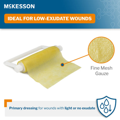 McKesson Xeroform Petrolatum Gauze Dressing Roll 4 Inch x 3 Yard Sterile