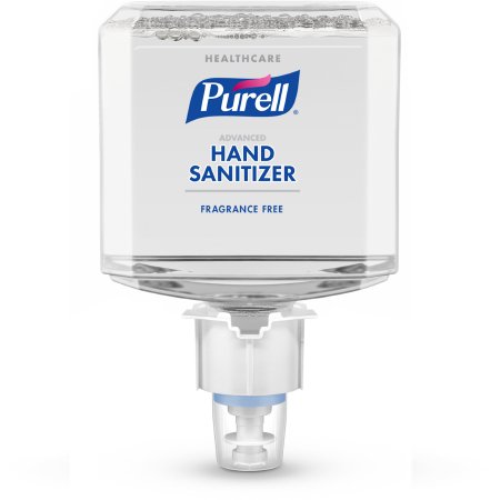 Hand Sanitizer Purell Healthcare Advanced 1,200 mL Ethyl Alcohol Foaming Dispenser Refill Bottle