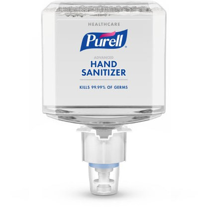 Hand Sanitizer Purell Healthcare Advanced 1,200 mL Ethyl Alcohol Foaming Dispenser Refill Bottle