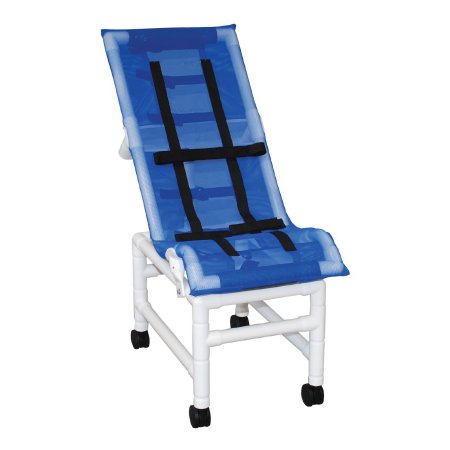 Shower Chair MJM International PVC Frame Reclining Backrest 225 lbs. Weight Capacity