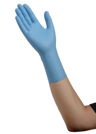 Exam Glove ESTEEM XP NonSterile Nitrile Extended Cuff Length Smooth Blue Chemo Tested