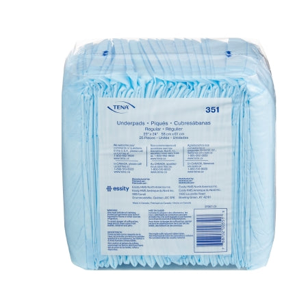 Underpad TENA Regular 23 X 24 Inch Fluff