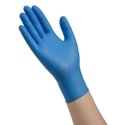 Exam Glove ESTEEM NonSterile Nitrile Standard Cuff Length Micro-Textured Blue Chemo Tested