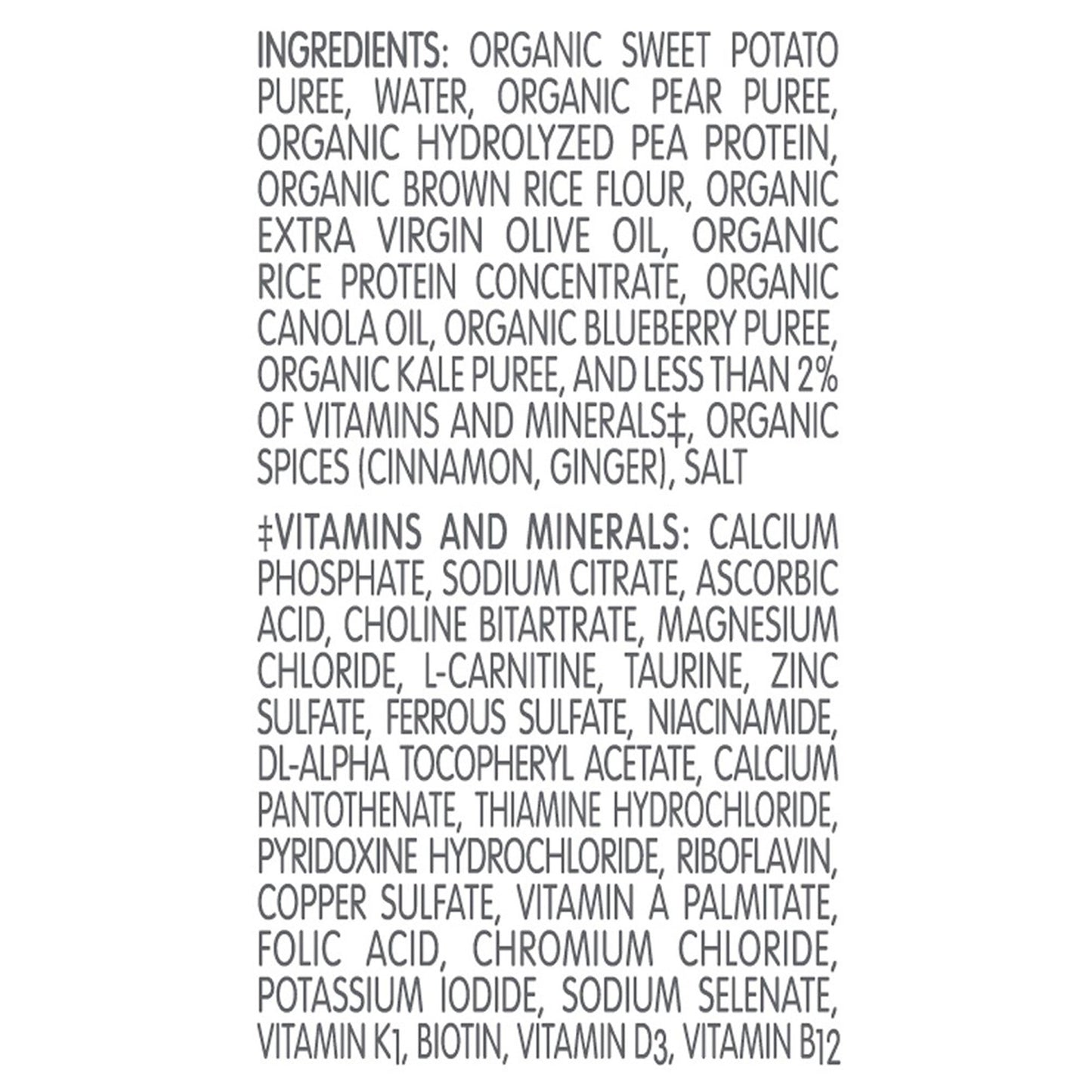 Compleat Organic Blends Oral Supplement Liquid Plant Blend Flavor 10.1 oz Pouch