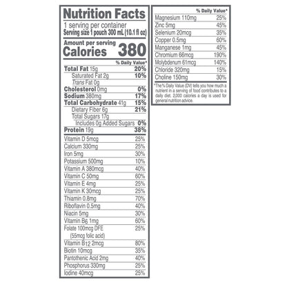 Compleat Organic Blends Oral Supplement Liquid Plant Blend Flavor 10.1 oz Pouch