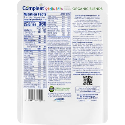 Compleat Pediatric Organic Blends Plant Blend Pediatric Oral Supplement 10.1 oz Pouch