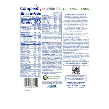 Compleat Pediatric Organic Blends Plant Blend Pediatric Oral Supplement 10.1 oz Pouch