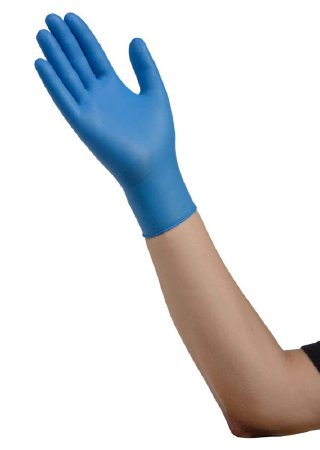 Exam Glove ESTEEM NonSterile Nitrile Standard Cuff Length Micro-Textured Blue Chemo Tested