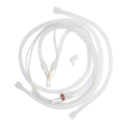 LTV Series Ventilator Circuit Corrugated Tube 72 Inch Tube Dual Limb Pediatric Without Breathing Bag Single Patient Use