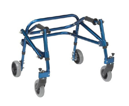 Posterior Walker with Wheels and Seat Adjustable